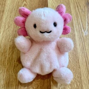 Cute Pink Plush Axolotl Toy